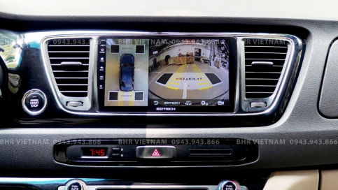 Màn hình Gotech GT360 liền camera 360 Kia Sedona 2015 - nay